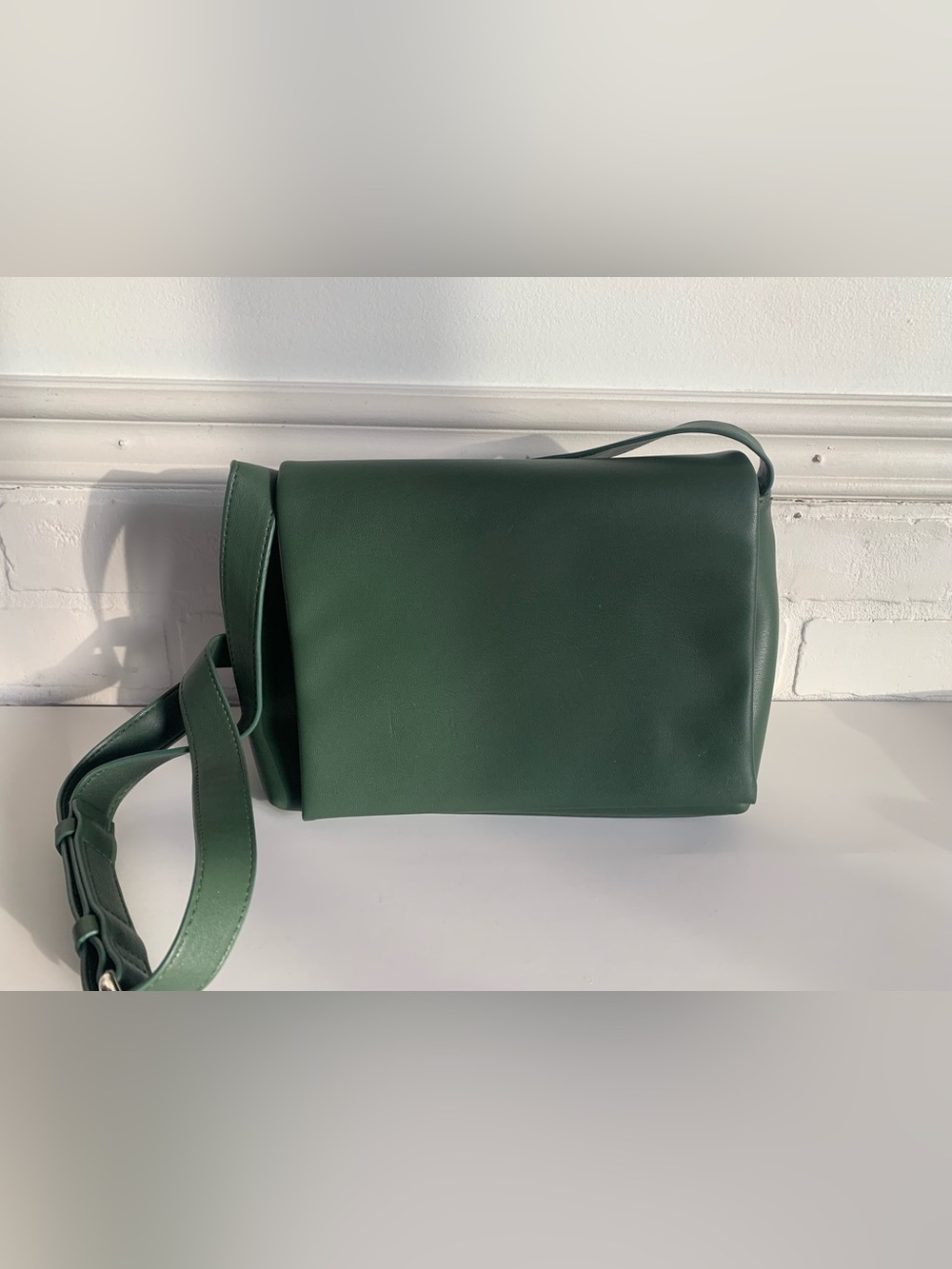 Minimalist Dark Green Crossbody -  Shoulder Bag
